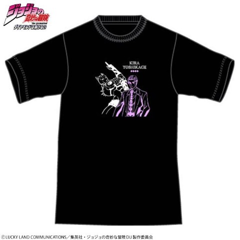 メンズ　半袖クルーネックインナーTシャツ（アニメ『ジョジョの奇妙な冒険 ダイヤモンドは砕けない』）