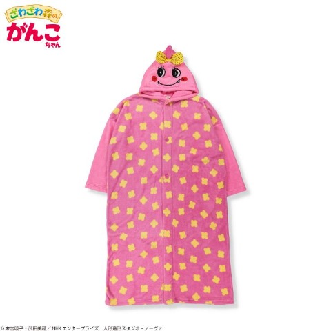 メンズ　ルームガウン（ざわざわ森のがんこちゃん）