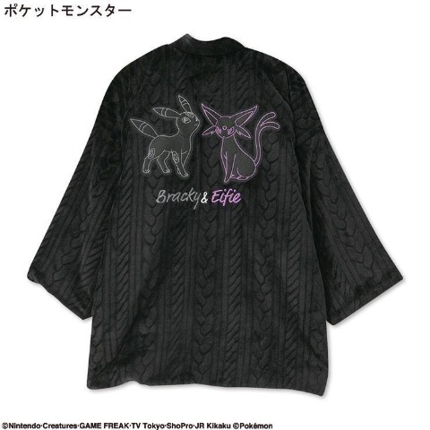 メンズ　はんてん（エーフィ&ブラッキー）