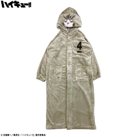 メンズ　ルームガウン（アニメ「ハイキュー!!」）