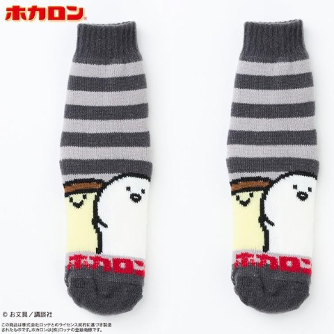 メンズ　ソックス（お文具といっしょ×ホカロン）