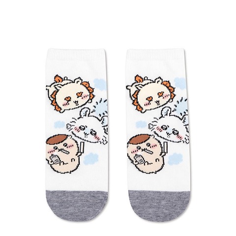 メンズ　ソックス（シーサー&モモンガ&くりまんじゅう）