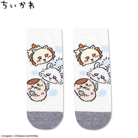 メンズ　ソックス（シーサー&モモンガ&くりまんじゅう）