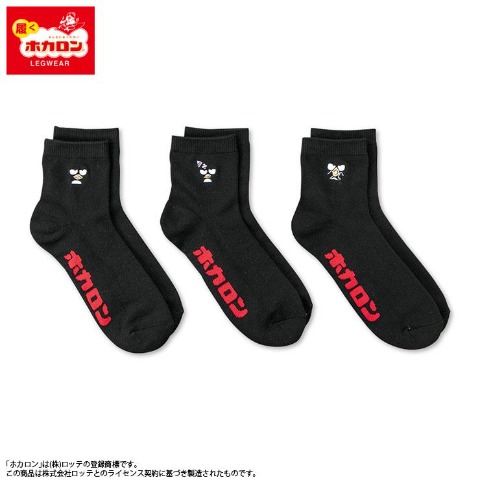 メンズ　ソックス（ホカロン×バッドばつ丸）