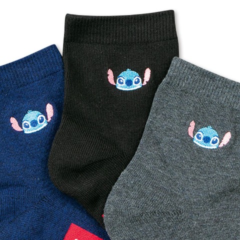 メンズ　ソックス（ホカロン×スティッチ）