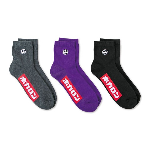 メンズ　ソックス（ホカロン×ジャック・スケリントン）