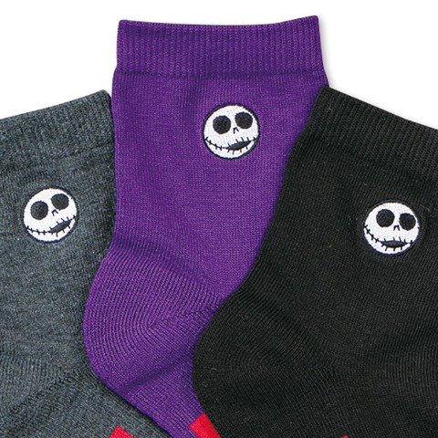 メンズ　ソックス（ホカロン×ジャック・スケリントン）