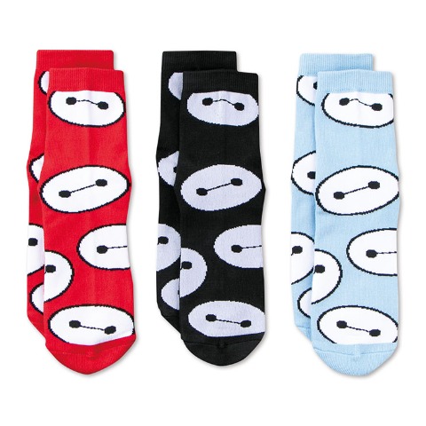 メンズ　ソックス（ホカロン×ベイマックス）