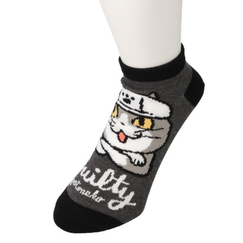 メンズ　ソックス（仕事猫）