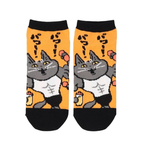 メンズ　ソックス（仕事猫）
