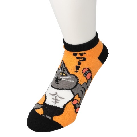 メンズ　ソックス（仕事猫）