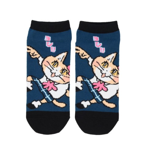 メンズ　ソックス（仕事猫）