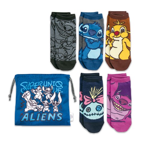 メンズ　スティッチソックスパック6点セット