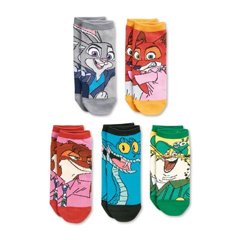 メンズ　ズートピア2ソックスパック6点セット