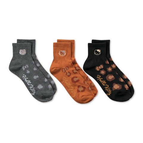 メンズ　3足組ソックス（ハローキティ）