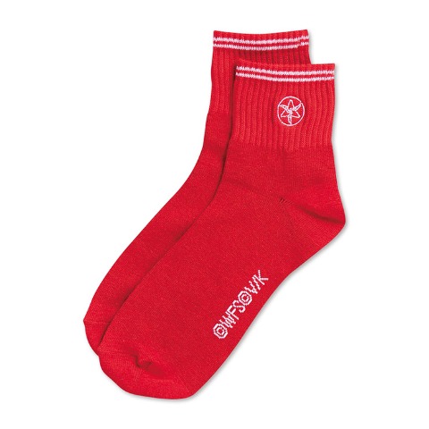 メンズ　ソックス（ヘブンバーンズレッド）