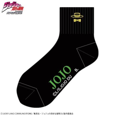 メンズ　ソックス（アニメ『ジョジョの奇妙な冒険 ダイヤモンドは砕けない』）