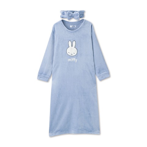 レディース　ヘアバンド付ルームワンピース（ミッフィー）