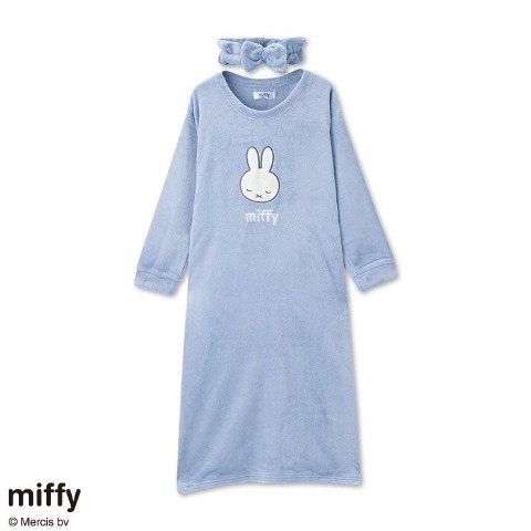 レディース　ヘアバンド付ルームワンピース（ミッフィー）