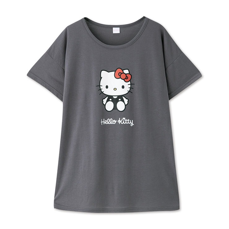 【最終値下げ・即日発送】しまむら ハッピーバック キティ Mサイズ ブラック しまむら ハッピーバッグ 福袋 5点セット ハローキティ 90サイズ 新品