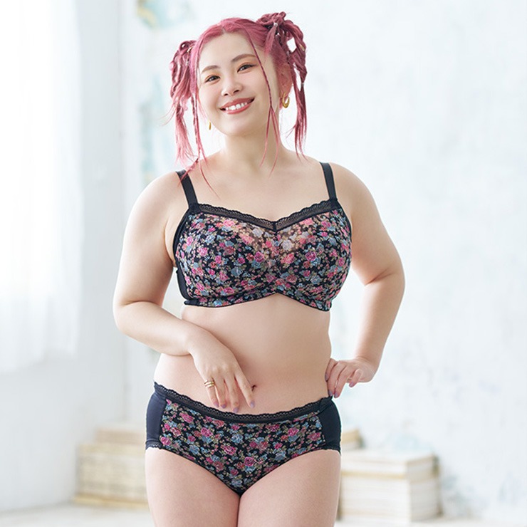 レディース【LL～6L】 ノンワイヤーブラジャー（安藤うぃ） | アベイル