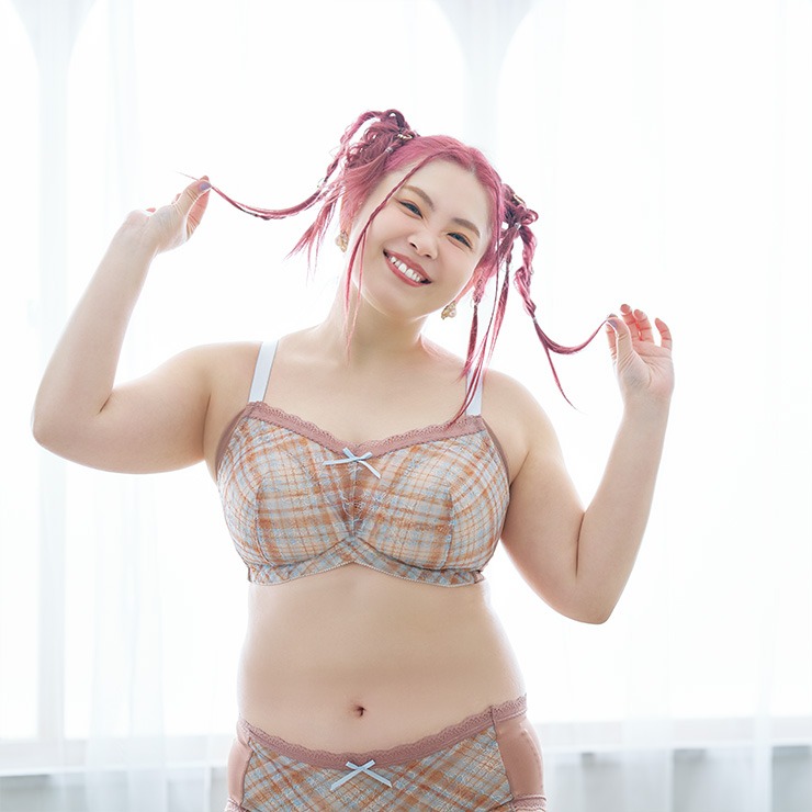 レディース【LL～6L】 ノンワイヤーブラジャー（安藤うぃ） | アベイル