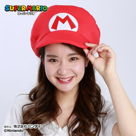 着ぐるみ帽子（マリオ）