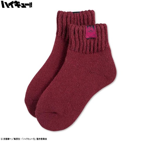 レディース　総パイルソックス（アニメ「ハイキュー!!」）