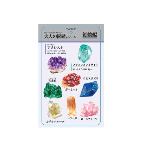 レディース　シール付ソックス（大人の図鑑）