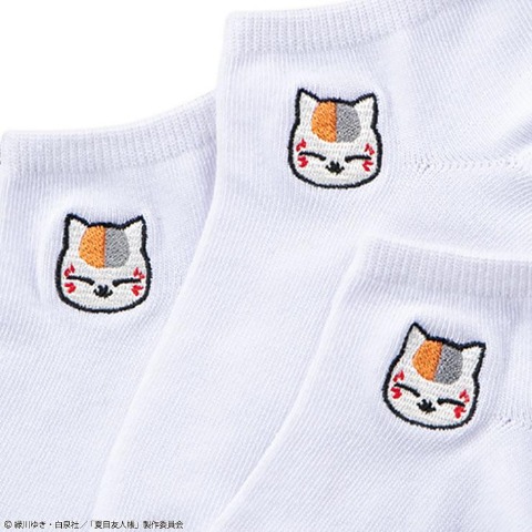 レディース　3足組ソックス（TVアニメ「夏目友人帳」）