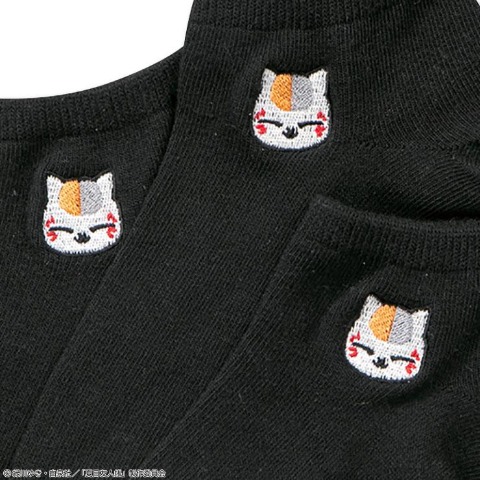 レディース　3足組ソックス（TVアニメ「夏目友人帳」）