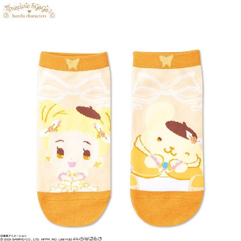 レディース　ソックス（Yes!プリキュア5 GoGo!×Sanrio characters）