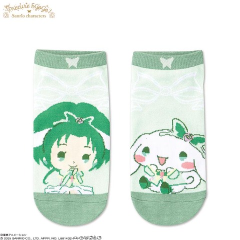 レディース　ソックス（Yes!プリキュア5 GoGo!×Sanrio characters）