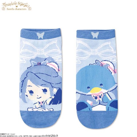 レディース　ソックス（Yes!プリキュア5 GoGo!×Sanrio characters）