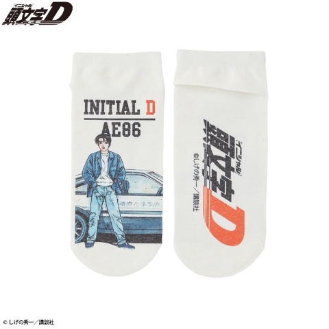 レディース　スニーカーソックス（頭文字D）
