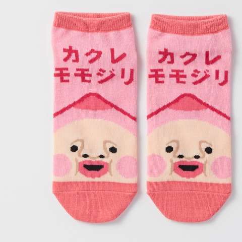 レディース　スニーカーソックス（カクレモモジリ）
