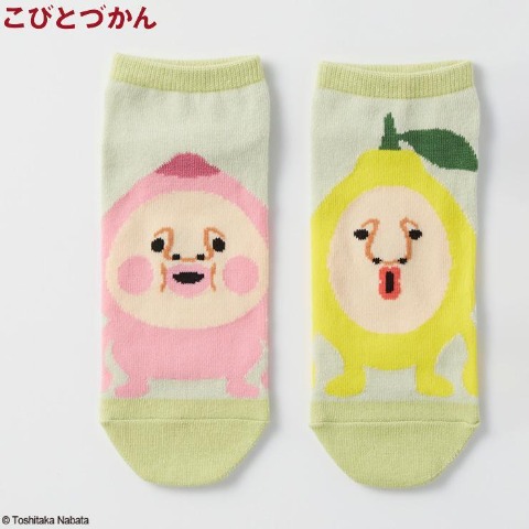 レディース　スニーカーソックス（カクレモモジリ・レモンスマシ）