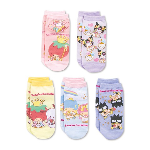 ソックスパック6点セット（Sanrio characters）