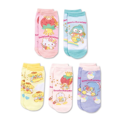ソックスパック6点セット（Sanrio characters）