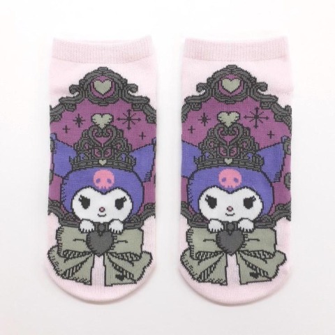レディース　3足組ソックス（クロミ）
