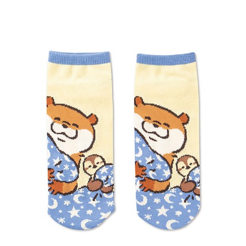 レディース　ソックス（可愛い嘘のカワウソ）