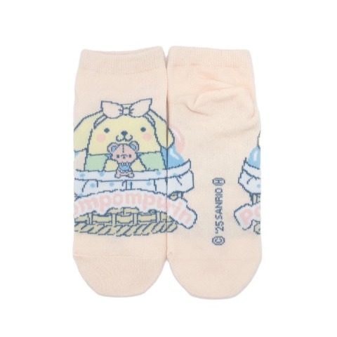 レディース　ソックス（ポムポムプリン）