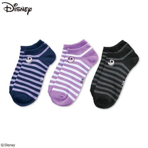 レディース　3足組ソックス（ジャック・スケリントン）