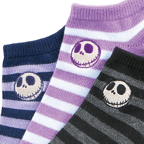 レディース　3足組ソックス（ジャック・スケリントン）