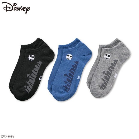 レディース　3足組ソックス（ジャック・スケリントン）
