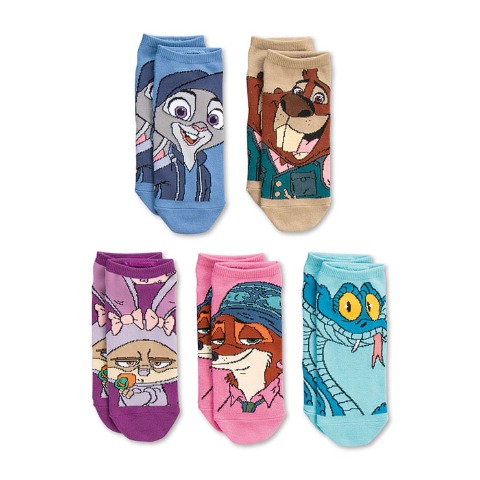 レディース　ズートピア2ソックスパック6点セット