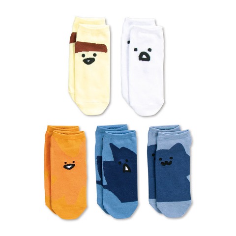 レディース　お文具といっしょソックスパック6点セット