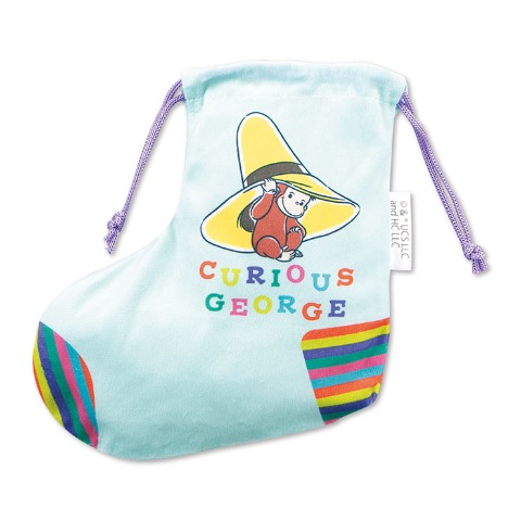 レディース　おさるのジョージソックスパック6点セット