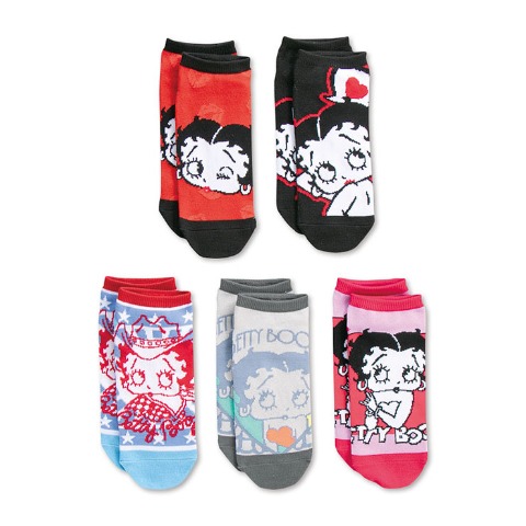 レディース　BETTY BOOP(TM)ソックスパック6点セット