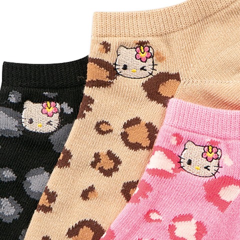レディース　3足組ソックス（ハローキティ）
